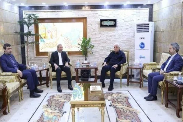 دیدار سفیر ایران در عراق با رئیس حشدالشعبی