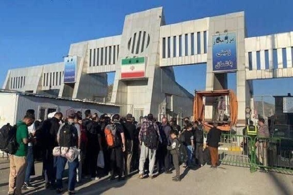 موکب‌های اربعین در مرز باشماق