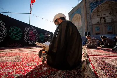 مراسم دعای عرفه در قزوین‎‎