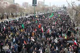 راهپیمایی مردم ملایر در روز قدس