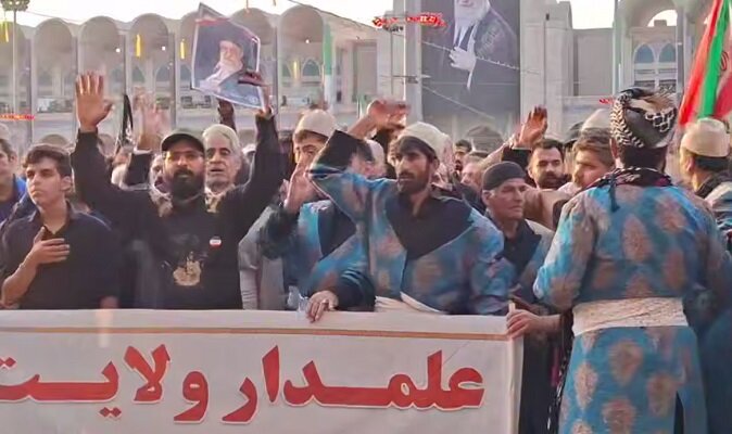 آخرین دیدار ملت ایران با «آقای شهید ایران» در مصلا + فیلم