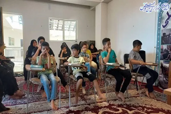 ...تشریح فعالیت های خانه قرآن شهید آیت الله توسلی هادی شهر...
