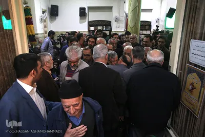 مراسم ترحیم زنده یاد استاد حبیب چایچیان، شاعر قرآن و عترت