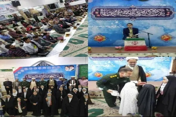 محفل انس با قرآن در فاضل آباد برگزار شد