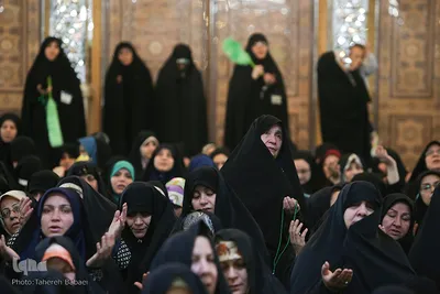 غبارروبی حرم حضرت عبدالعظیم حسنی(ع)