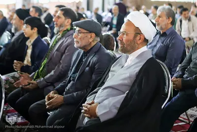 مراسم چهلمین روز ارتحال آیت‌الله سیدعلی شفیعی