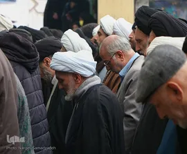 تشییع پیکر مرحوم حجت‌الاسلام ابطحی در اصفهان