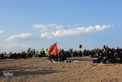 عزاداری تاسوعای حسینی در کویر «خوریان» سمنان