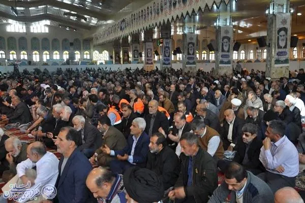 نماز جمعه ساری به امامت حجت الاسلام سید حسین حسینی کارنامی، امام جمعه موقت ساری