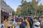 ایستگاه صلواتی به مناسبت ولادت امام حسن عسکری(ع) در ملایر‎