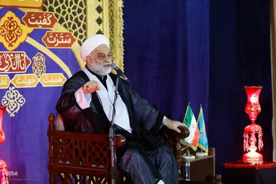 قرائت دعای عرفه در مسجد مقدس جمکران