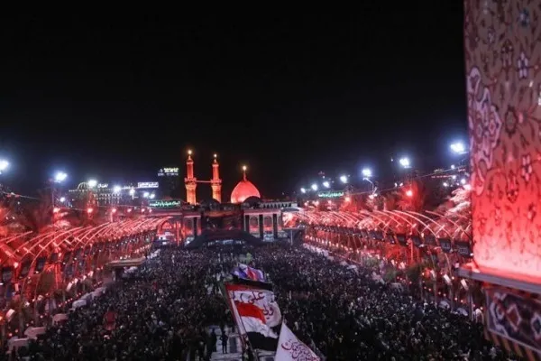 په کربلا کې په حسینی اربعین په ولولناکو دستوروکې  له ۲۱ میلیونو زیاتو زیارتوالو ګډون وکړ
