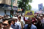 راهپیمایی روز قدس در قزوین