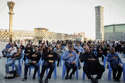 مراسم عزاداری شهادت امام صادق (ع) در میدان امام حسین (ع)
