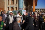 تشییع پیکر مطهر سرهنگ شهید احسان بخشنده در شیراز