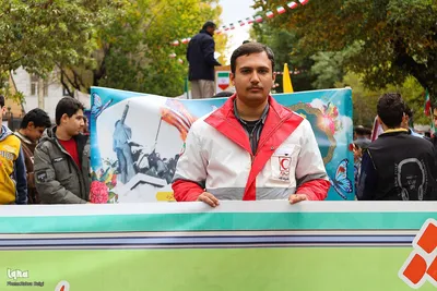 راهپیمایی 13 آبان در شهرکرد