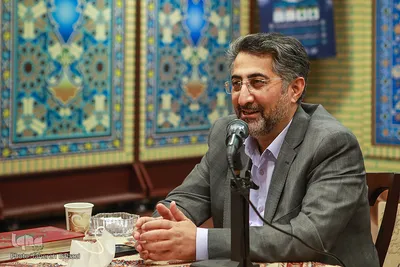 جلسه خداحافظی رحیم خاکی از همکاران فرهنگسرای قرآن تهران