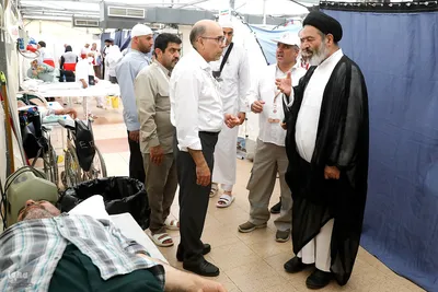 بازدید از مرکز پزشکی حج و زیارت در سرزمین منا