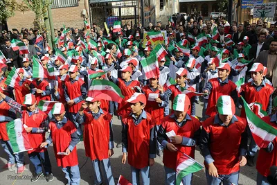 راهپیمایی ۱۳ آبان در شهرکرد