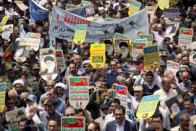 راهپیمایی روز جهانی قدس در سمنان