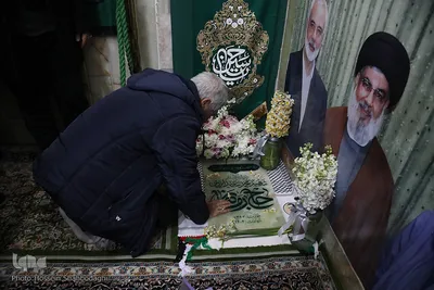 رونمایی از سنگ مزار شهید ایزدی در قم