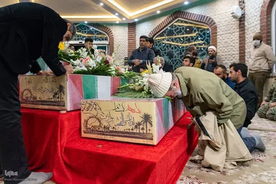 استقبال از ۶ شهید گمنام در کرج