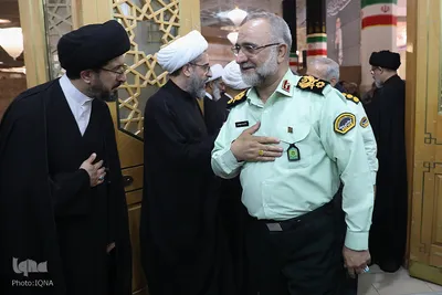 بزرگداشت رهبر شهید از سوی عتبه حسینی در حرم بانوی کرامت
