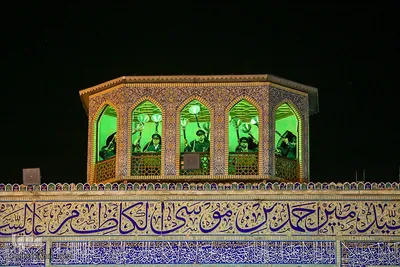 تحویل سال نو در حرم شاهچراغ(ع)