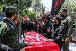 مراسم خاکسپاری پیکر مطهر سردار شهید حاج عبدالله اسکندری در شیراز‎‎