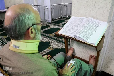 مراسم معنوی اعمال ام داود در حرم عبدالعظیم الحسنی(ع)