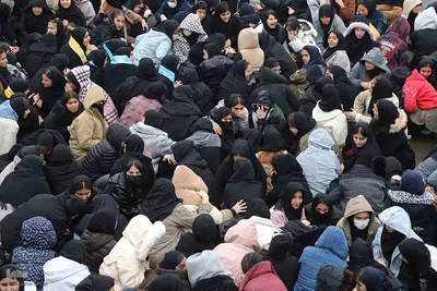 بیست و هفتمین مانور سراسری زلزله در هنرستان خدیجه کبری تبریز