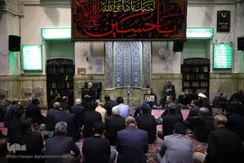 مجلس ترحیم آیت‌الله محمدعلی ناصری(ره) در مسجد ارگ