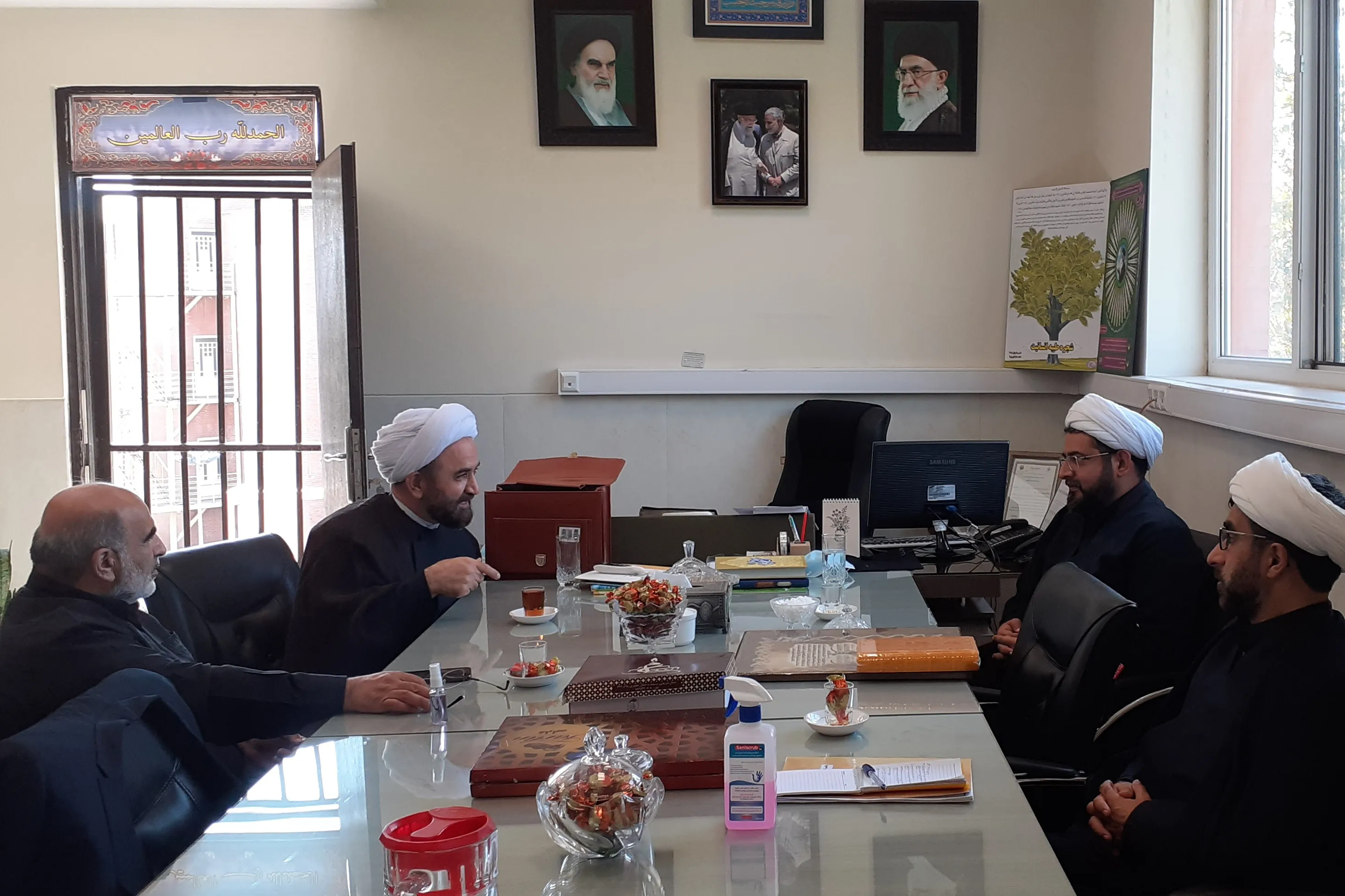 دیدار رئیس سازمان دارالقرآن با رئیس عقیدتی ـ سیاسی ستاد کل نیرو‌های مسلح