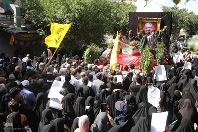 مراسم تشییع پیکر سرلشکر شهید «غلامحسین غیب‌پرور»