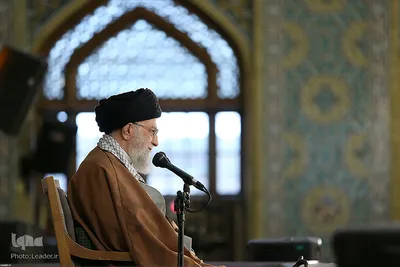سخنرانی رهبر انقلاب در اجتماع عظیم زائران و مجاوران حرم مطهر رضوی(ع)
