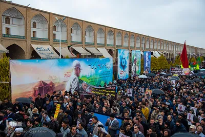 اصفهان در سوگ سردار عالی مقام،  شهید حاج قاسم سلیمانی