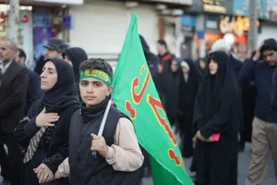 اجتماع عزاداران امام شهید در خرم‌آباد