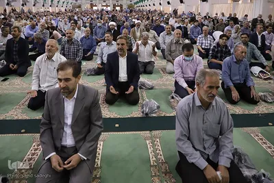 اقامه نماز عید قربان در تبریز‎‎