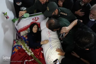 مراسم وداع و تشییع پیکر مادر شهید«محمد علیپور‎‎»
