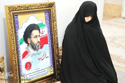 دیدار اعضای کنگره شهدای روحانی با خانواده شهید تقوی