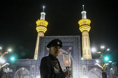 آیین خطبه‌خوانی شب شهادت امام رضا(ع)