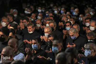 کاروان عزاداری و جاماندگان  پیاده روی شهادت امام رضا