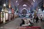 سیاه پوش شدن بازار تبریز