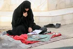 مراسم معنوی دعای عرفه در گلزار شهدای خلدبرین یزد