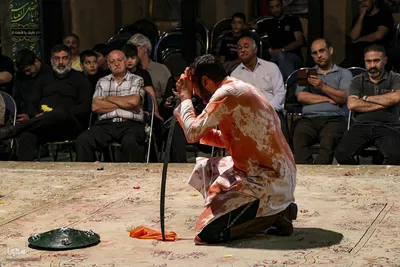 تعزیه حسینیه اعظم برغان