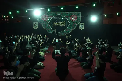مراسم عزاداری مدارس دانشجویی قرآن و عترت در شب رحلت پیامبر گرامی اسلام(ص) و شهادت امام حسن مجتبی(ع)