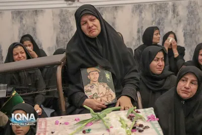 وداع ملایری‌ها با شهید علیرضا فتحی