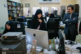 بازدید بهرام قاسمی سخنگوی وزارت خارجه از ایکنا