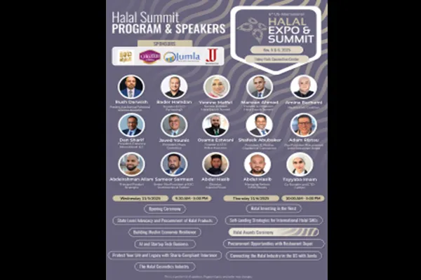 Le Halal Expo & Summit 2025 met en avant l’avenir de l’économie halal aux Etats-Unis