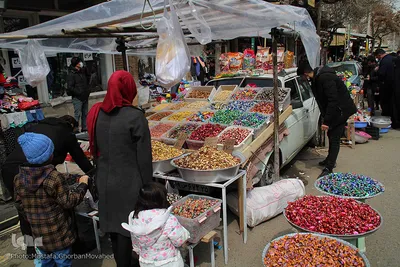حال و هوای بازار شهرستان اهر در روزهای پایانی سال